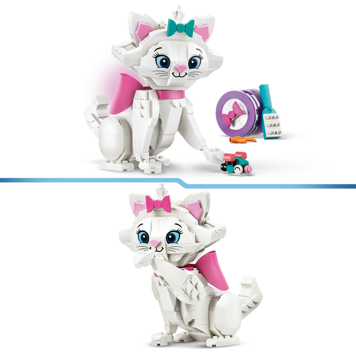 Lego disney de aristokatten: schattige marie