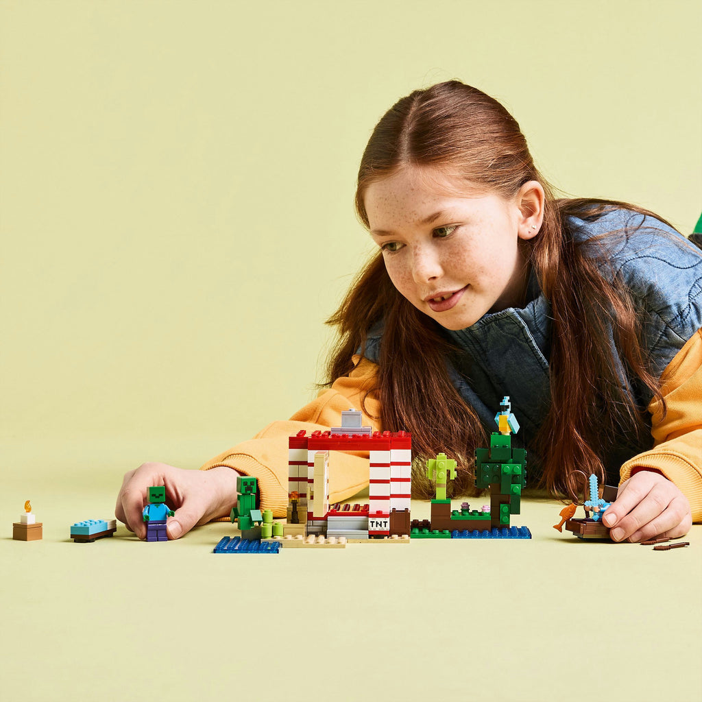 LEGO 21275 Minecraft Das TNT-Dschungelhaus