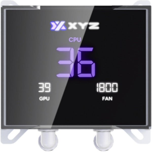 Xyz pc gear hydrotemp aio 240 waterkoeling (wit, argb, pwm)