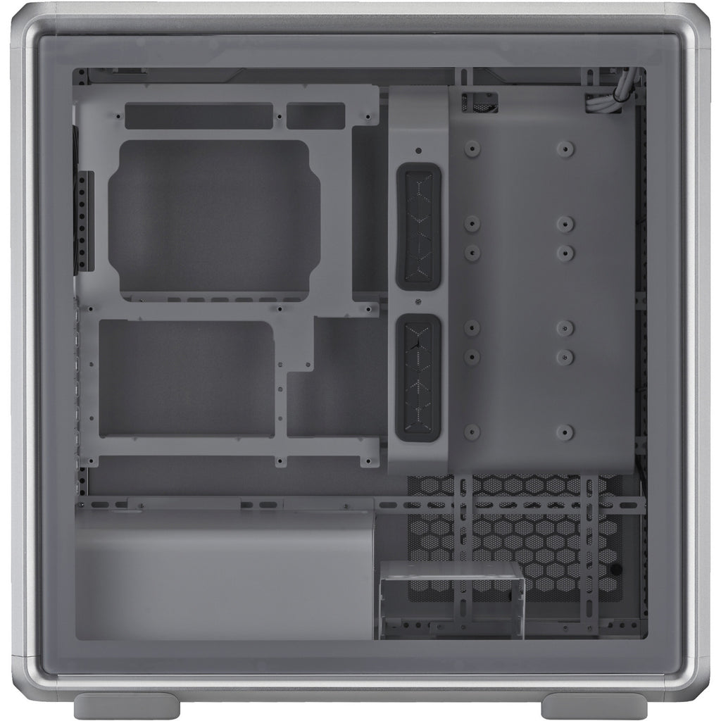 Cooler master masterframe 600 midi tower behuizing (zilver | 2x usb-a | 1x usb-c | tempered glass)