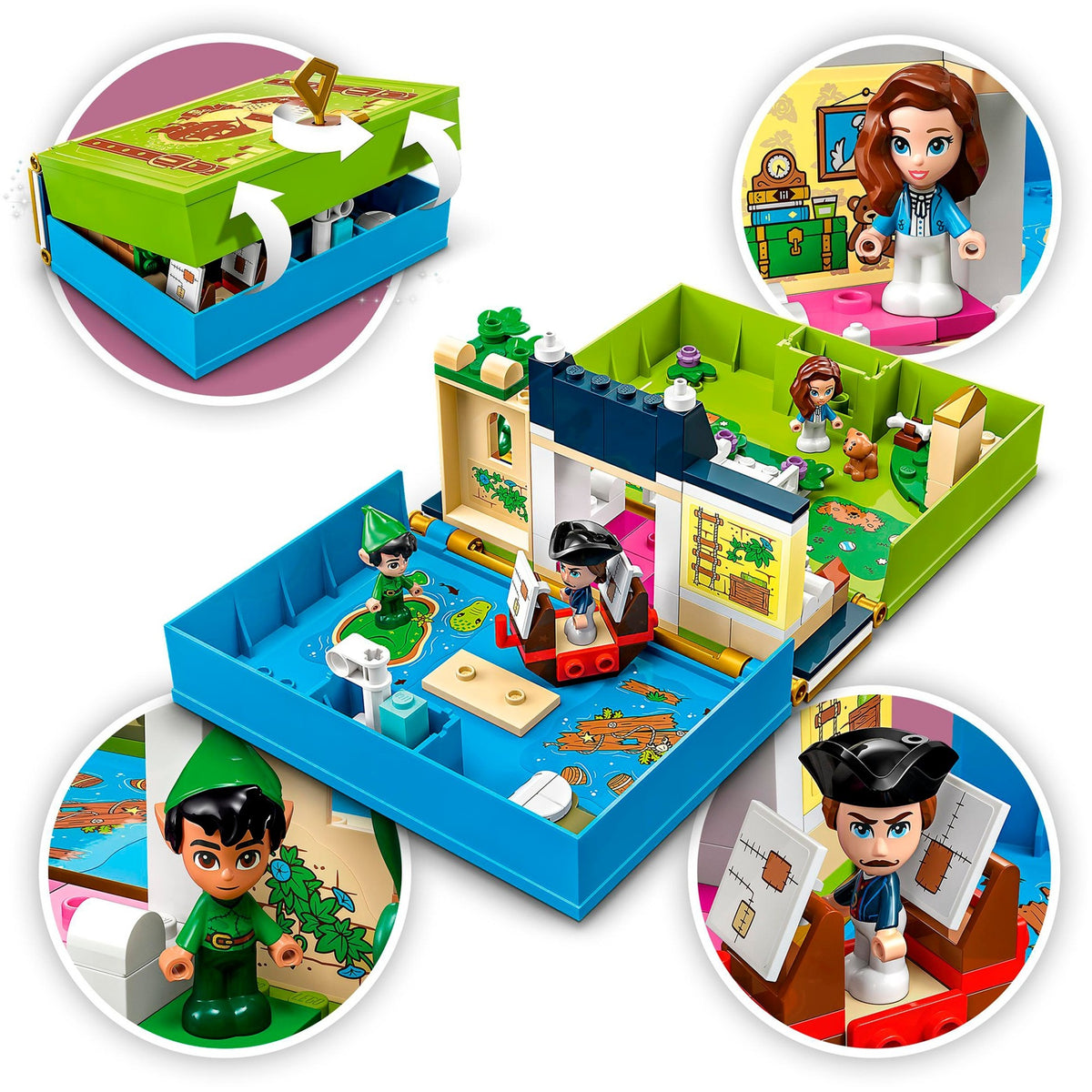 Lego Disney Peter Pan Wendys Märchenbuch-Abenteuer-Set