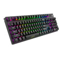 Sharkoon skiller sgk20 rgb mechanisch gaming toetsenbord (zwart, us lay-out (qwerty), huano red, 100%, rgb)