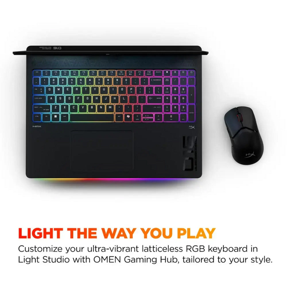 Hp omen max 16-ah0370nd 16 gaming laptop (zwart | core ultra 7 255hx | rtx 5070 ti | 32 gb | 2 tb ssd)