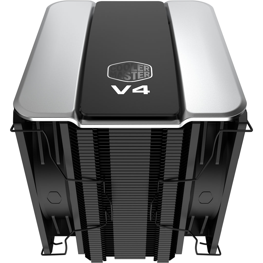 Cooler master v4 alpha 3dhp black cpu-koeler (zwart)