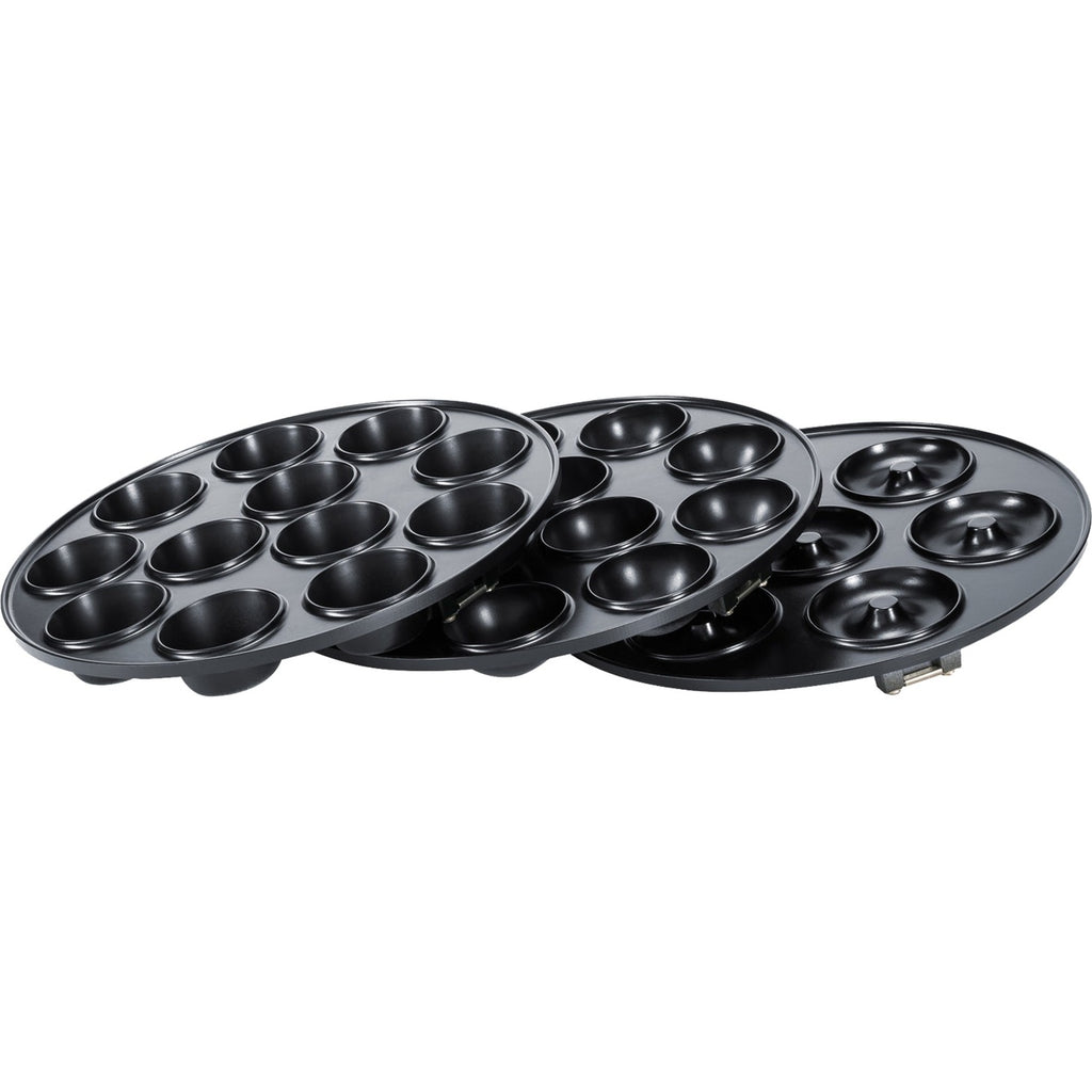 Steba cake-maker cm 3 donutmaker (zwart zilver)