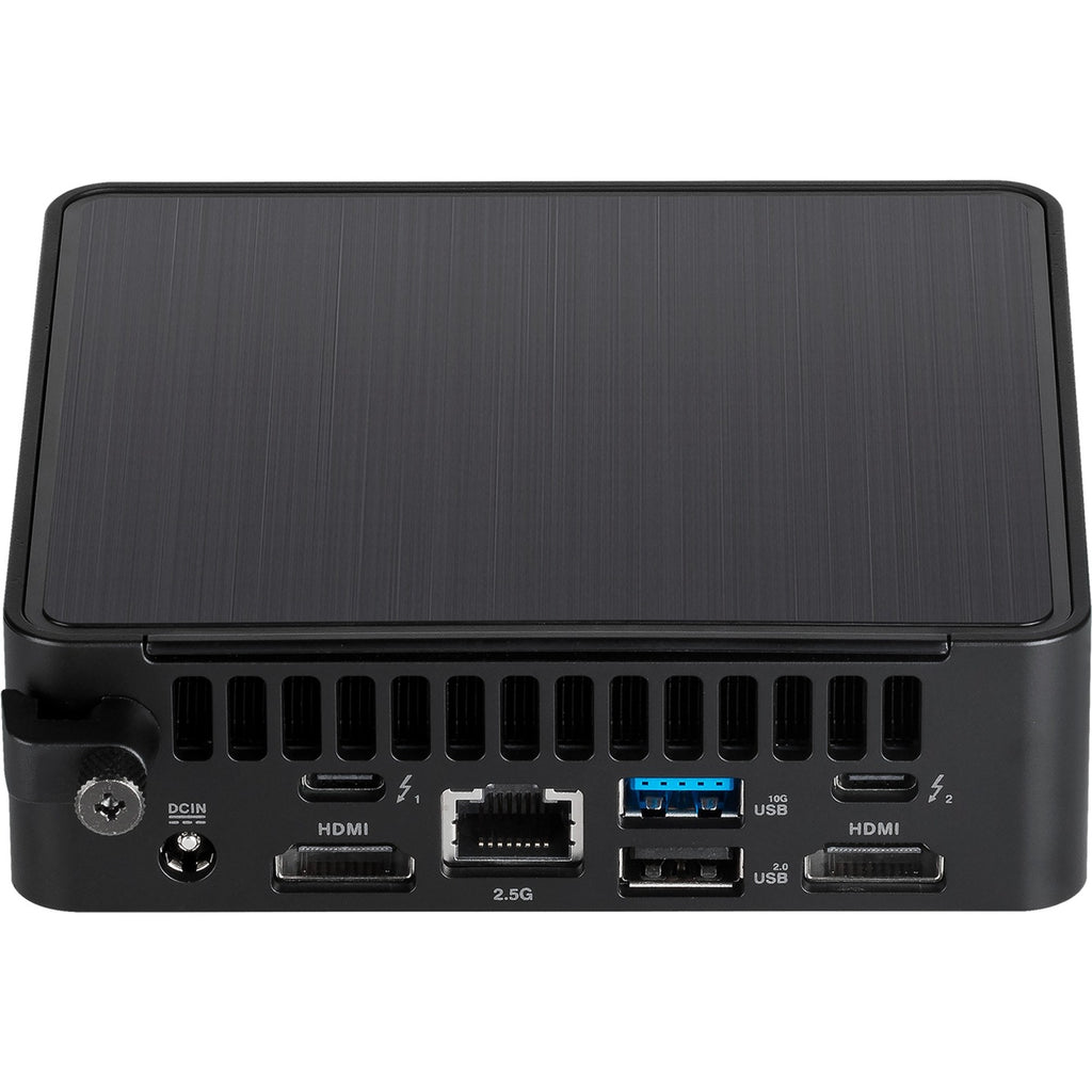 Asus nuc 14 pro slim kit rnuc14rvku700002i barebone (zwart | core ultra 7 155h | arc graphics)