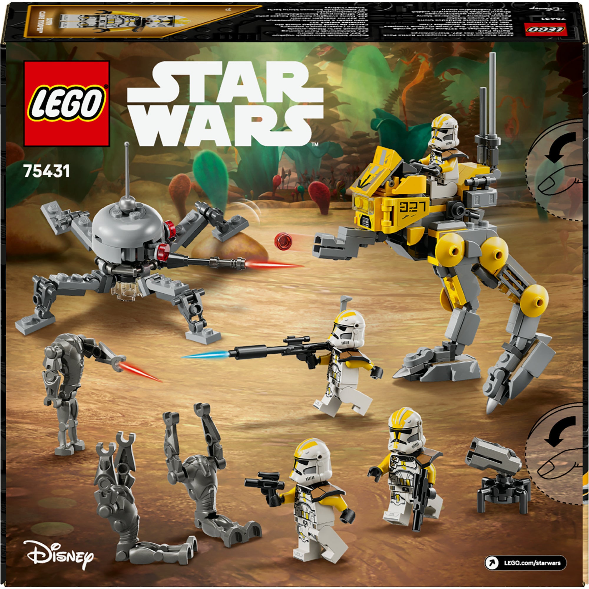 LEGO Star Wars 75431 327. Sternenkorps Klonkrieger-Kampfset