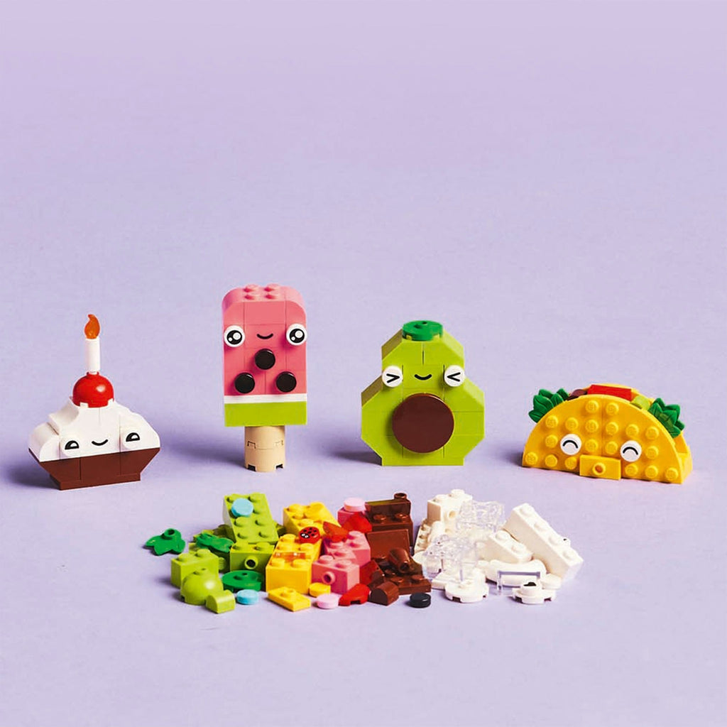 LEGO Classic - Kreatives Food Friends Konstruktionsspielzeug (11039)