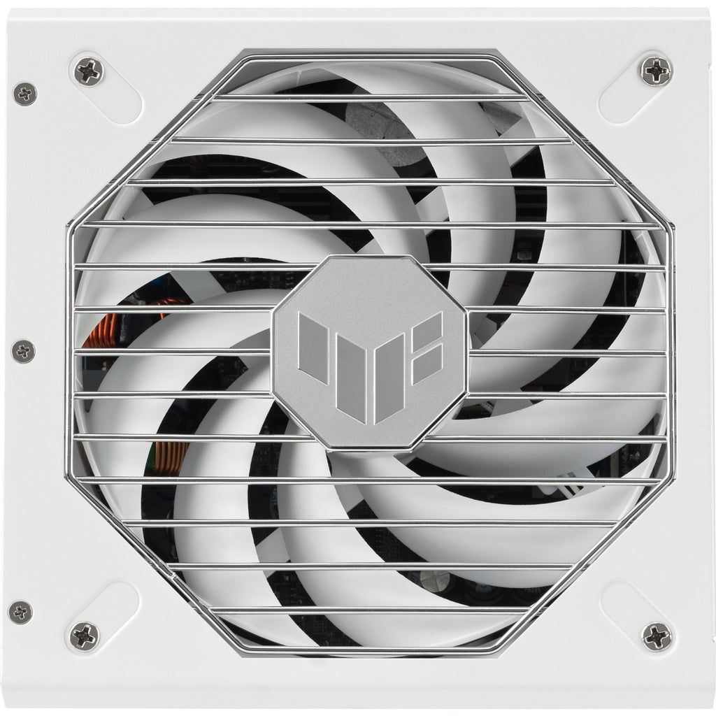 Asus tuf gaming gold white edition modulaire 1000 watt voeding (wit, 1x 12v-2x6, 4x pcie)