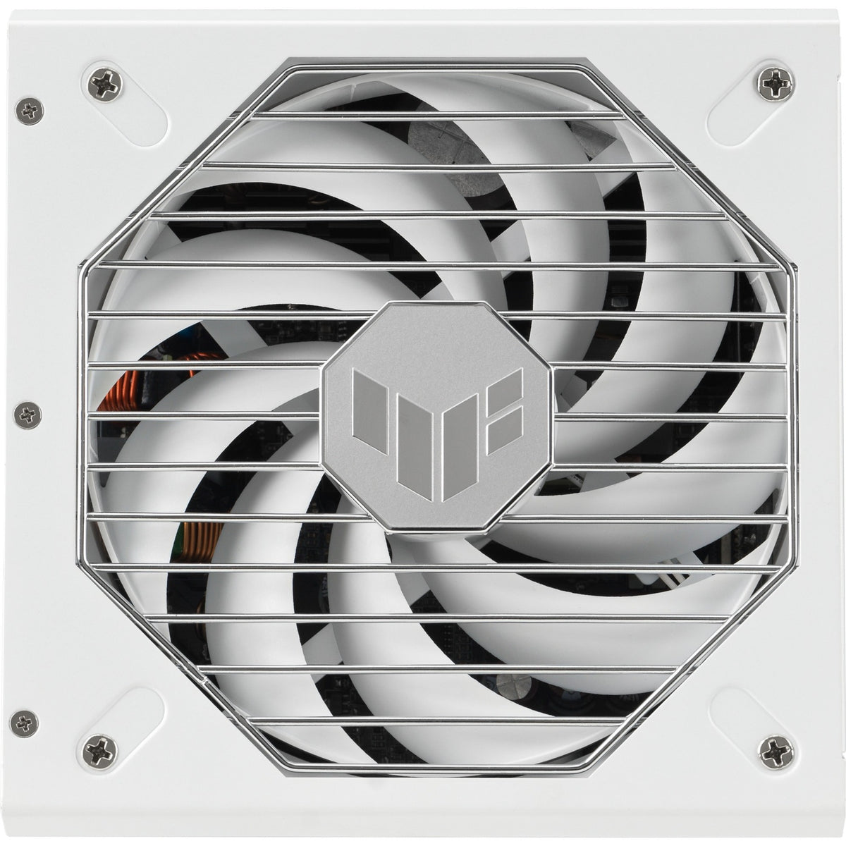 Asus tuf gaming gold white edition modulaire 1000 watt voeding (wit, 1x 12v-2x6, 4x pcie)