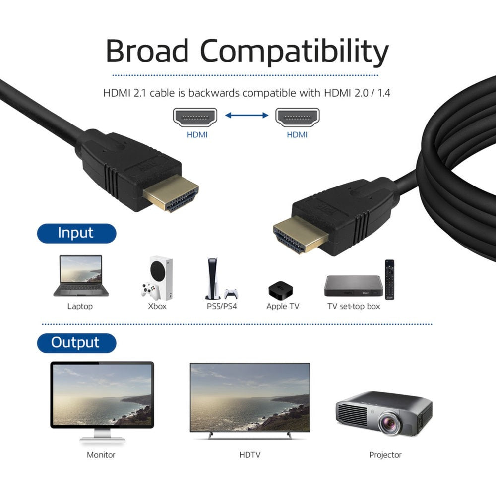 ACT Connectivity 1,5 Meter HDMI 8K Ultra High Speed ​​Kabel v2.1 HDMI