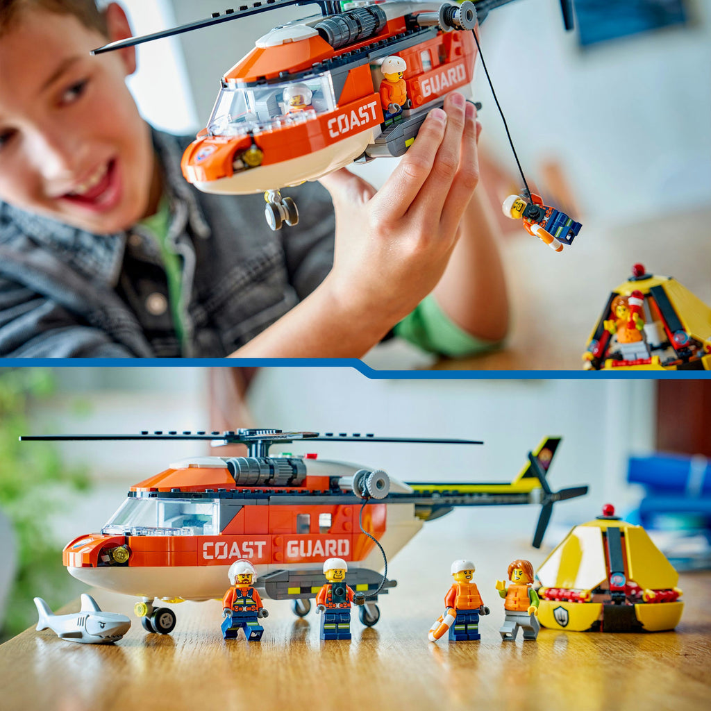 LEGO City 60503 Hubschrauber der Küstenwache