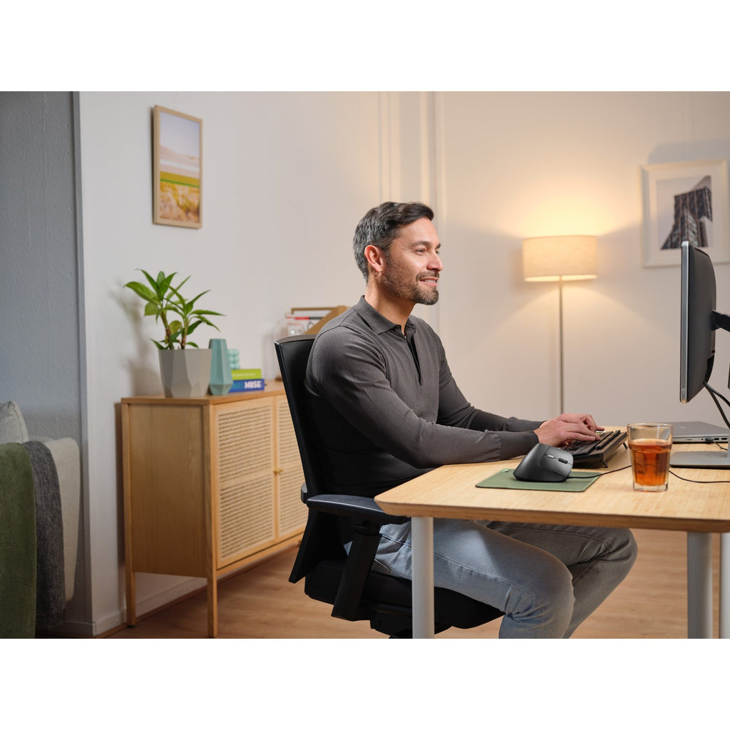 Trust bayo ii bedrade ergonomische muis (zwart, 800 dpi - 2400 dpi)