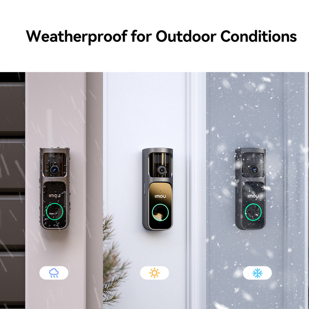 Imou doorbell 3 kit (zwart)