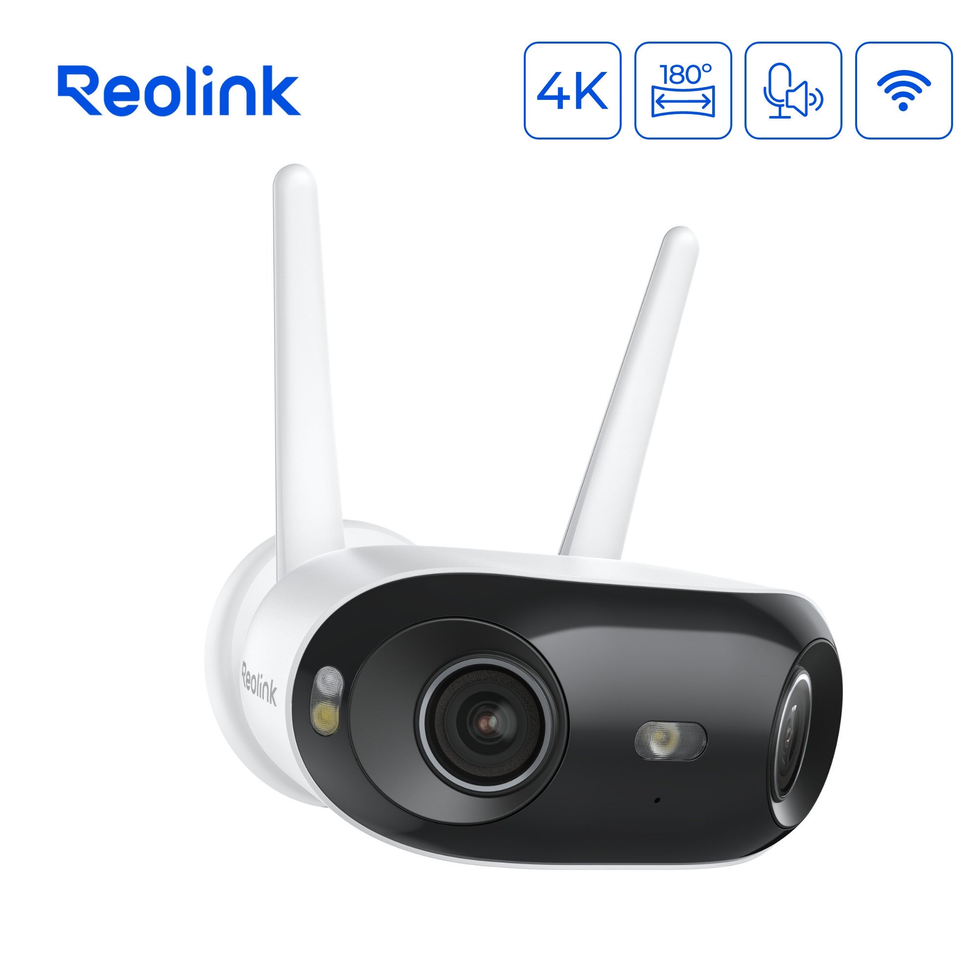 Reolink elite w740 beveiligingscamera (wit, 4k, 8mp, wifi 6)