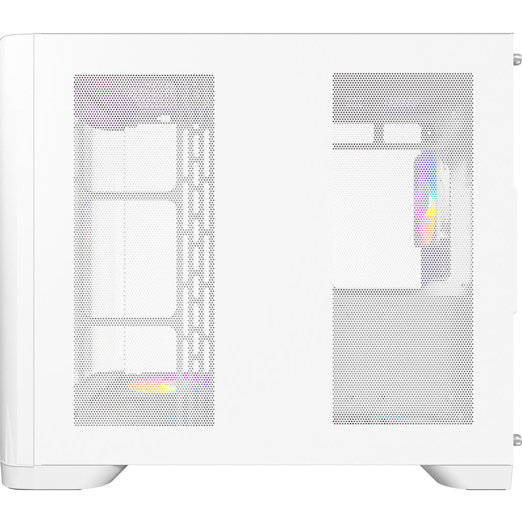 Antec c5 curve argb midi tower behuizing (wit | 2x usb-a | 1x usb-c | tempered glass)