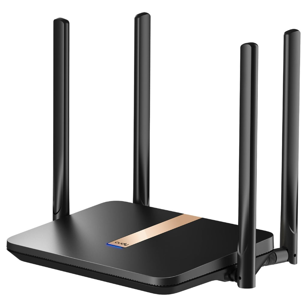 Cudy ac1200 wi-fi mesh 4g lte cat4 mesh router (zwart, mesh, app, nano sim-slot)