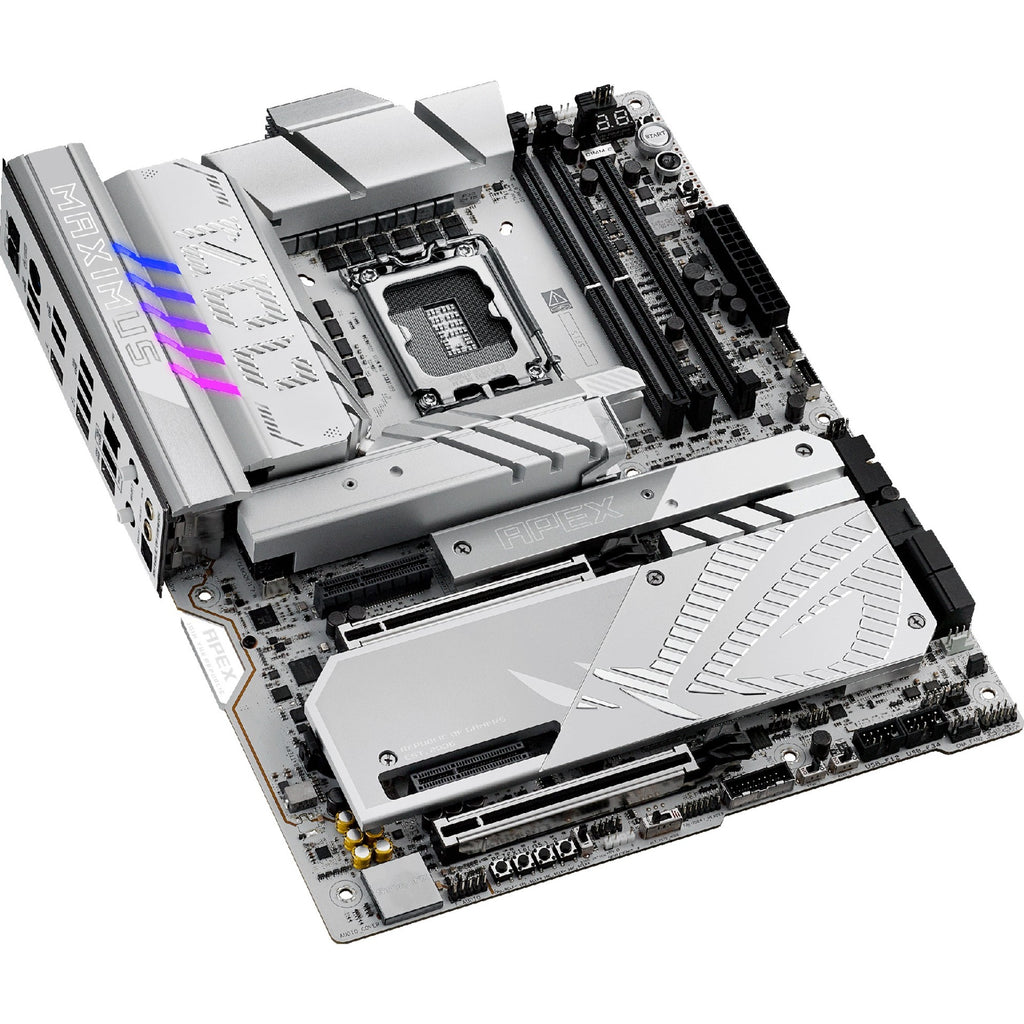 Asus rog maximus z890 apex socket 1851 moederbord (raid, 5gb-lan, wi-fi 7, bt, sound, atx)
