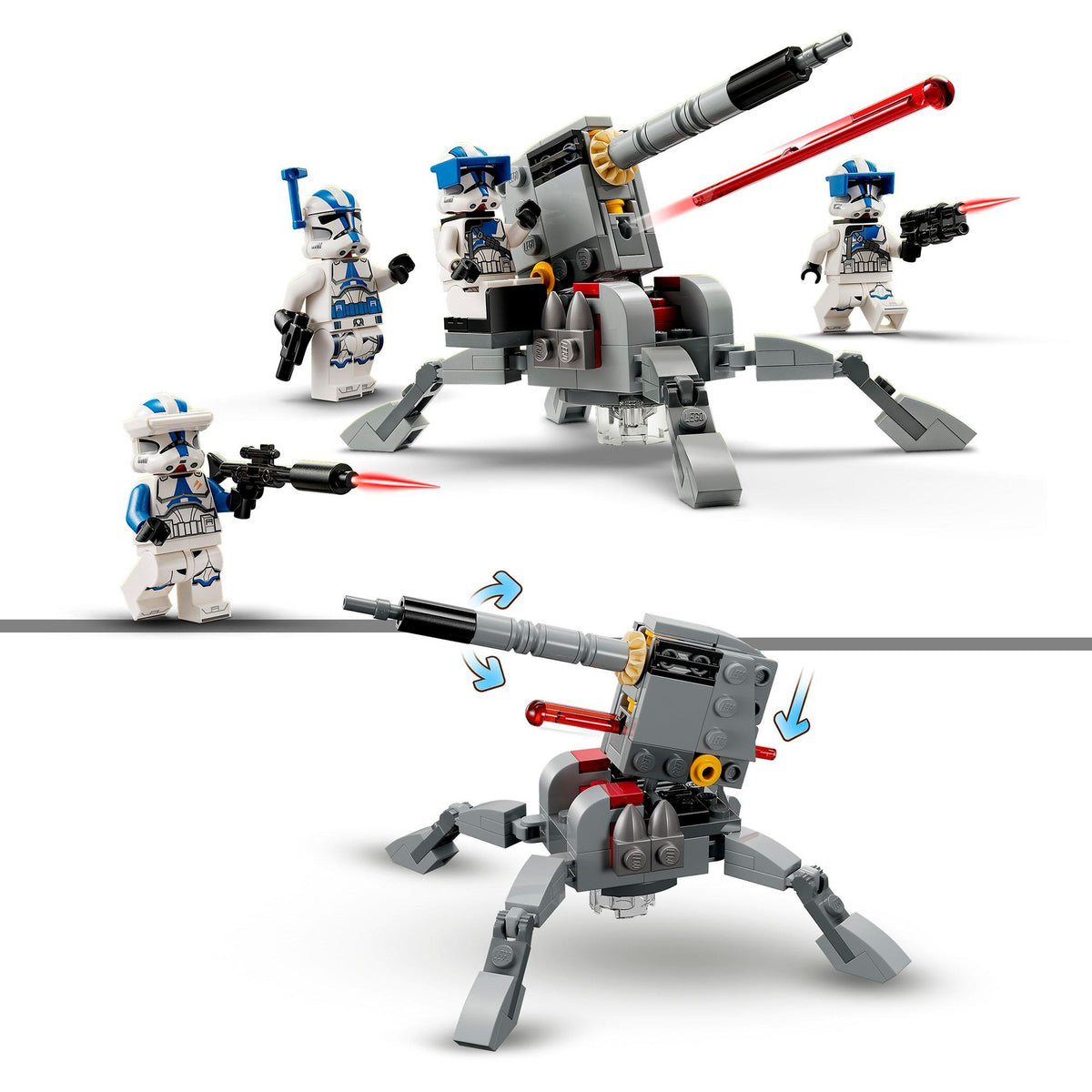 LEGO Star Wars 75345 501. Klonkrieger-Kampfset