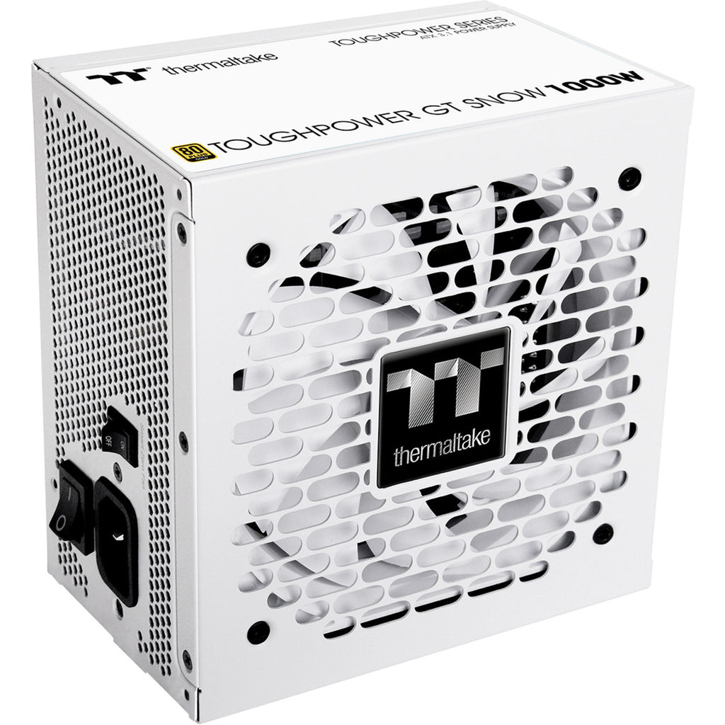 Thermaltake toughpower gt snow modulaire 1000 watt voeding (wit, 5x pcie)
