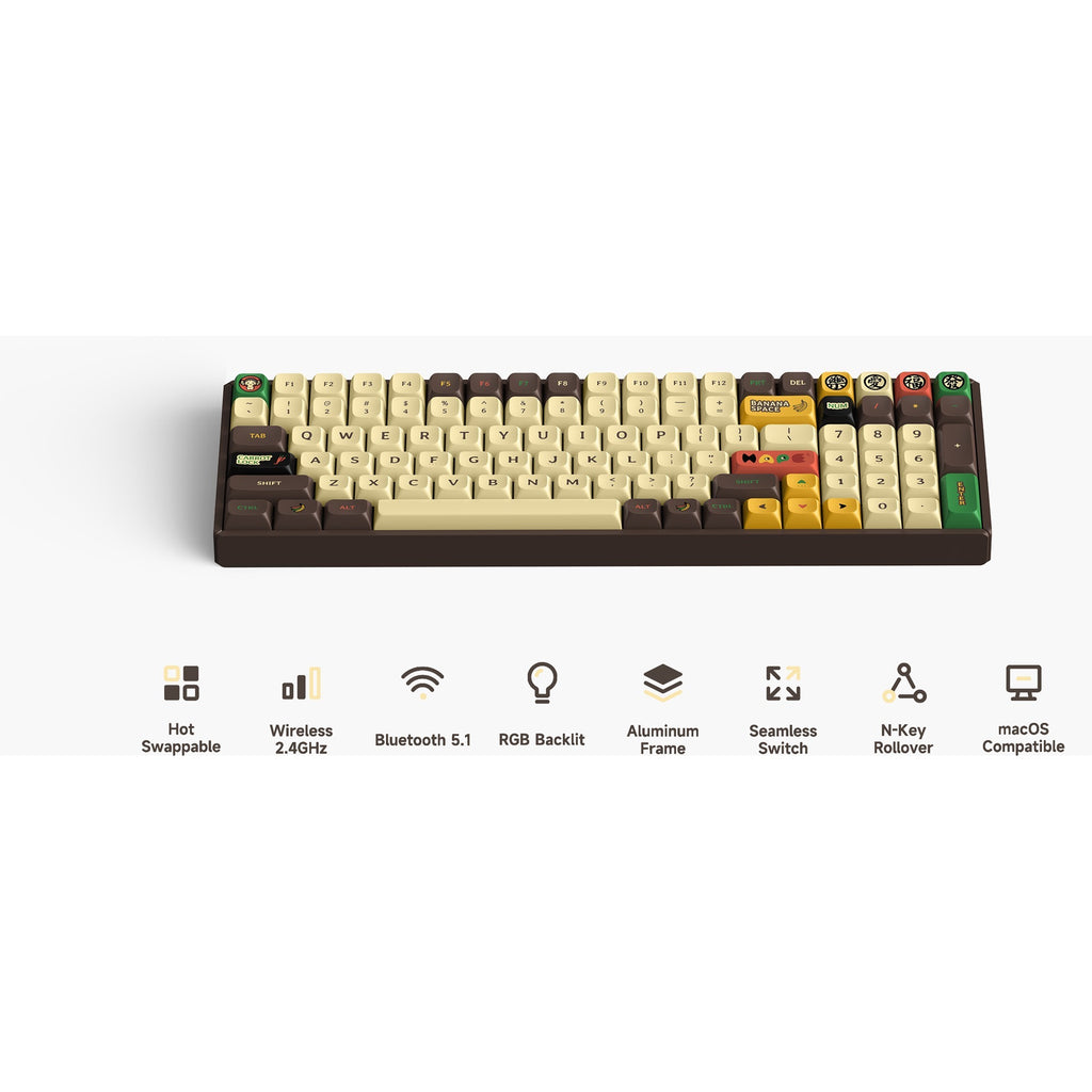 Iqunix F97 Happy Ape Wireless Mechanical Keyboard