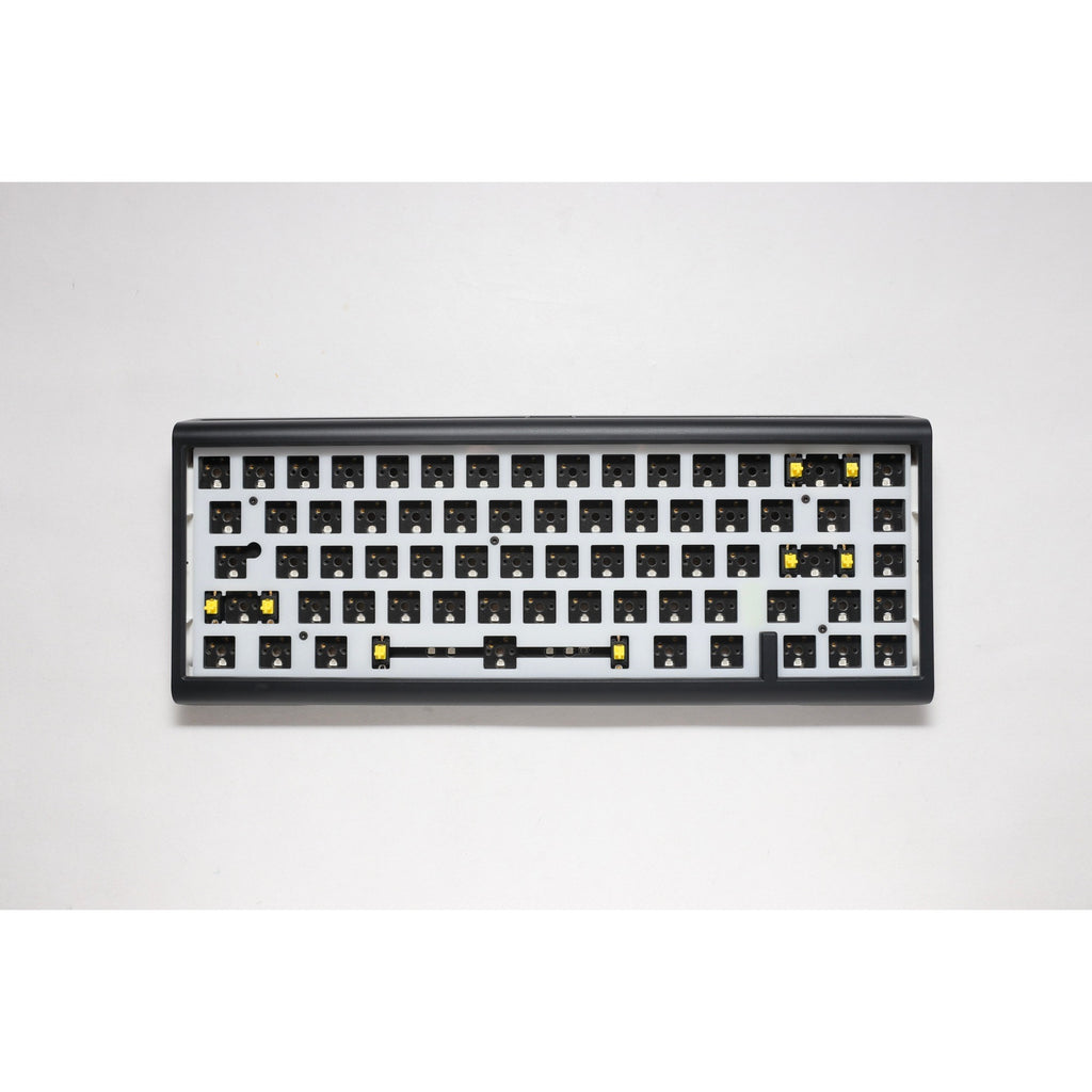 Ducky projectd tinker 65 met qmk via rgb mechanisch toetsenbord (zwart, us lay-out (qwerty), 65%, barebone. rgb leds, hot-swappable, gasket mount)
