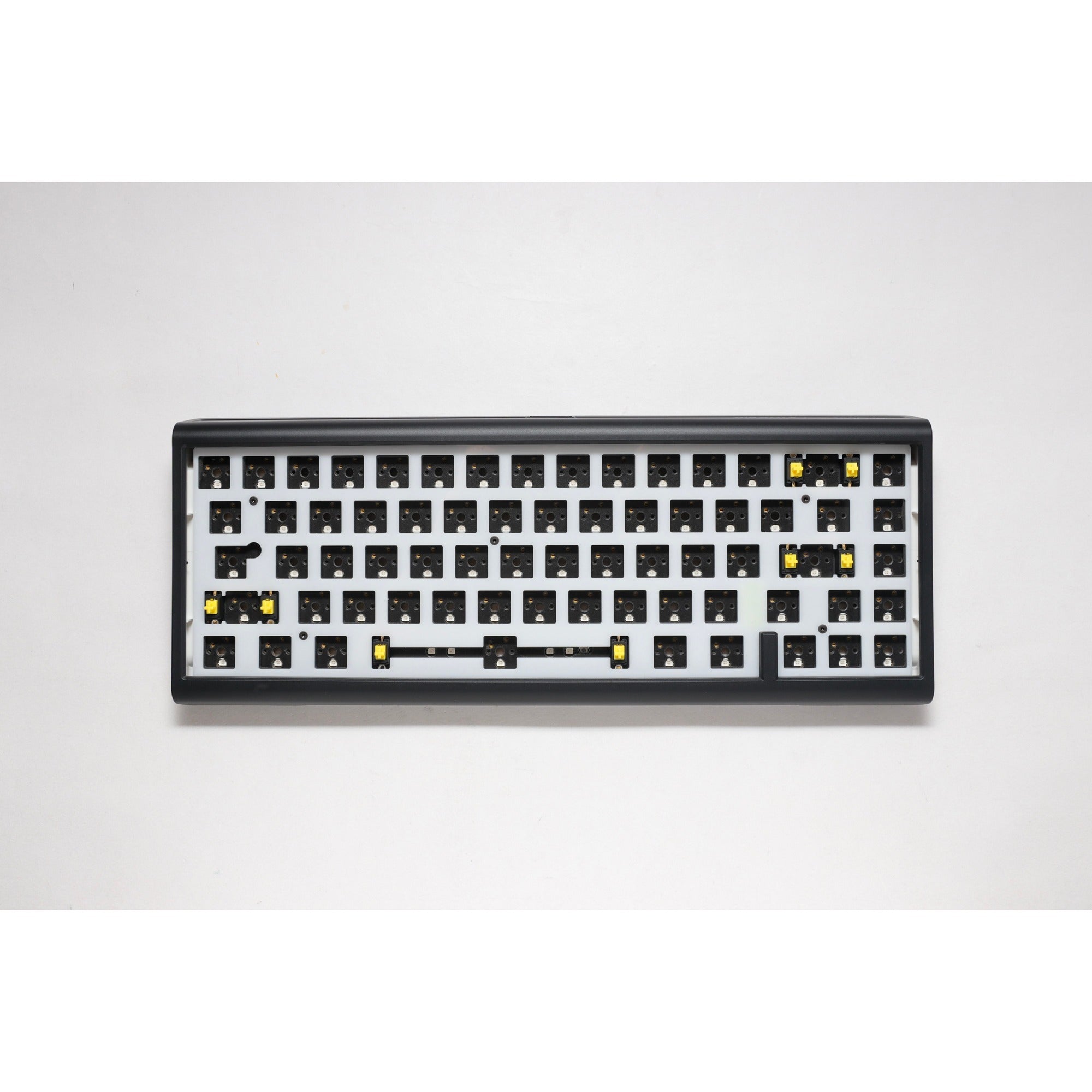 Ducky projectd tinker 65 met qmk via rgb mechanisch toetsenbord (zwart, us lay-out (qwerty), 65%, barebone. rgb leds, hot-swappable, gasket mount)