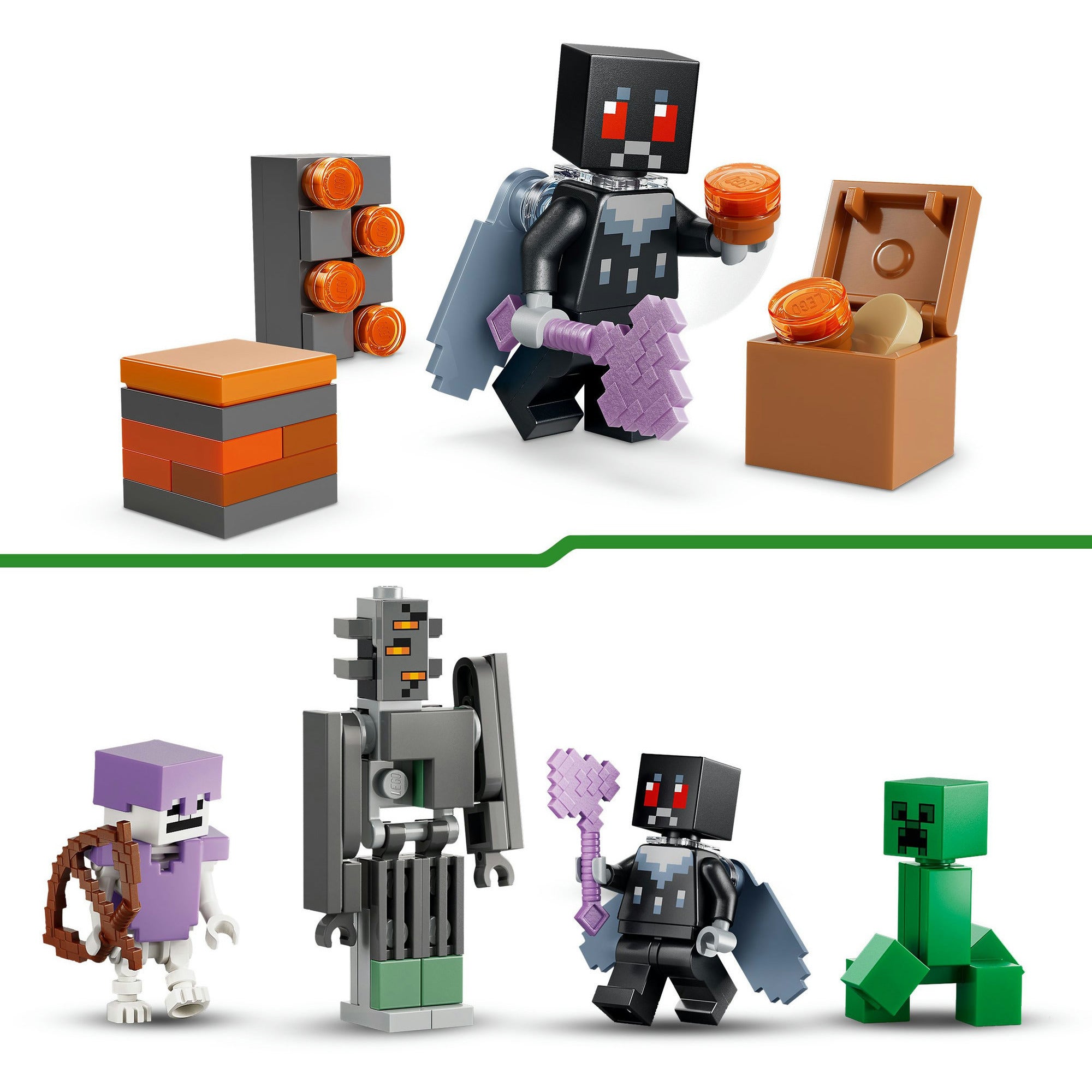 LEGO Minecraft The Pale Garden Konstruktionsspielzeug