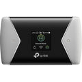 Tp-link 300mbps lte-advanced mobiele wifi m7450 wlan lte router (zwart zilver, micro-sim | mifi | met accu)
