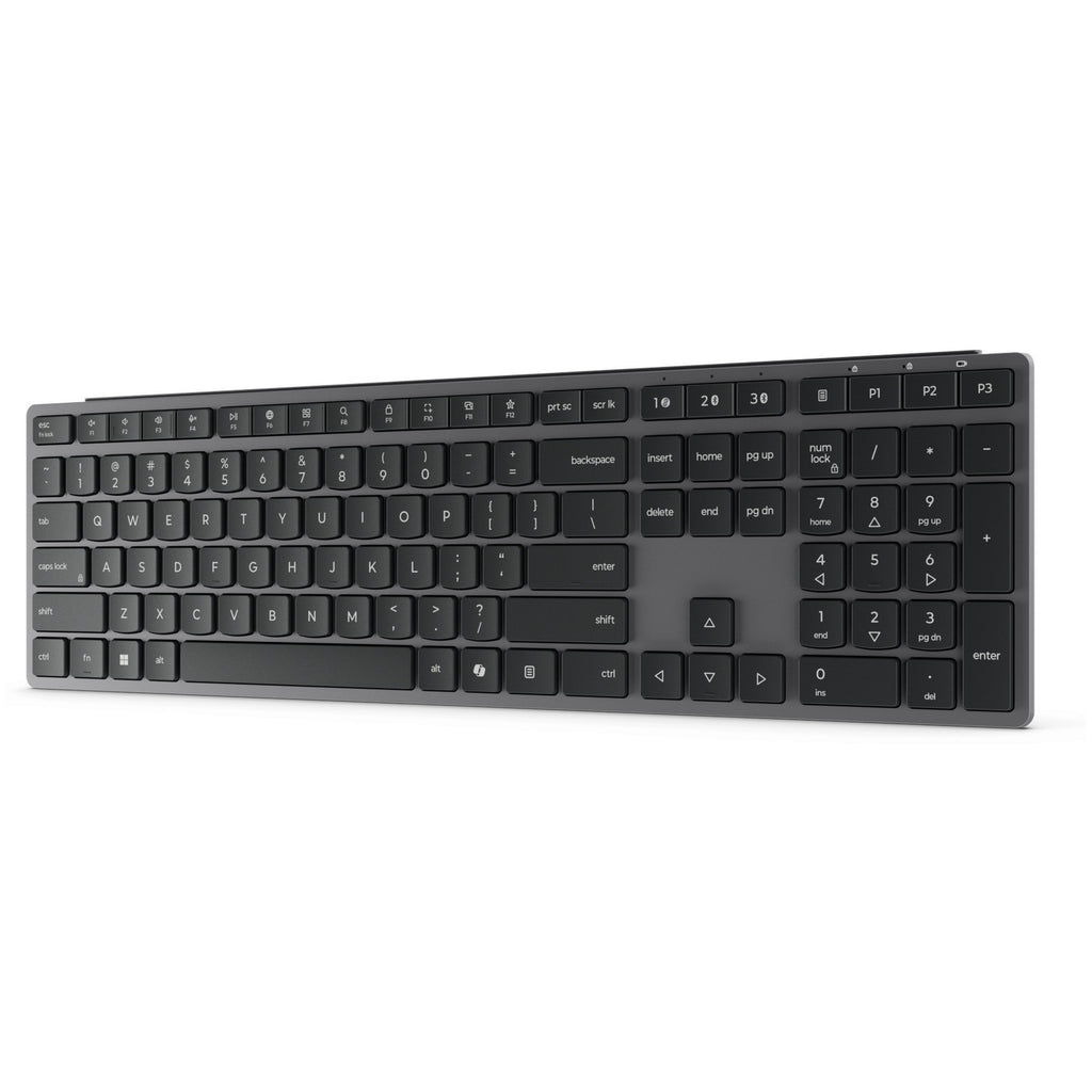 Lenovo 700 modern multi-device wireless keyboard-us euro103p desktopset (grijs, 100%, 2.4 ghz, bluetooth)