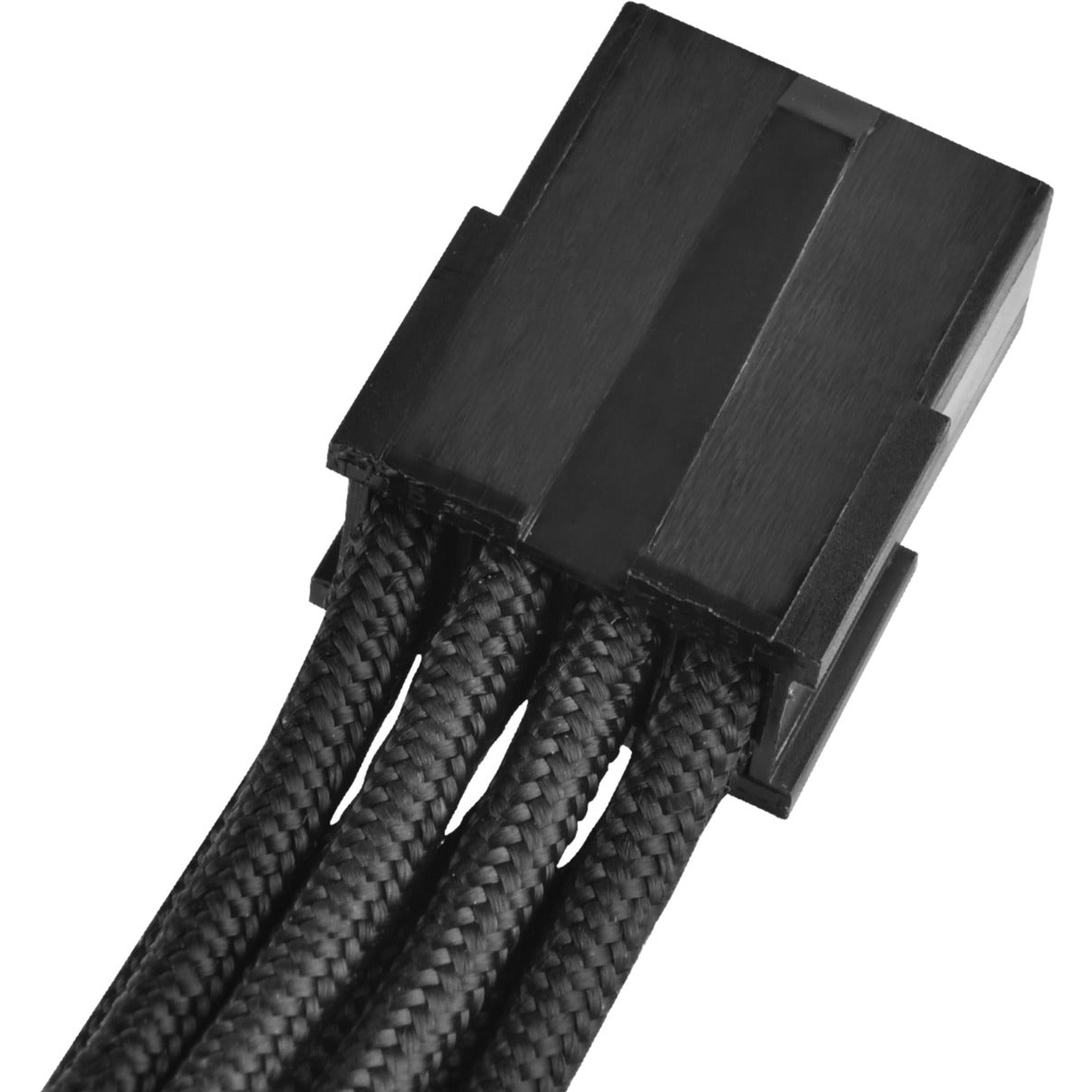 Silverstone verlengkabel sst-pp07-pcib (zwart, 25 centimeter, pp07-pcib)