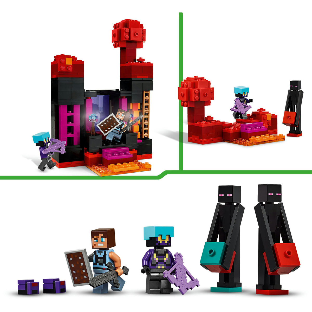 Lego minecraft 21279 de enderman toren