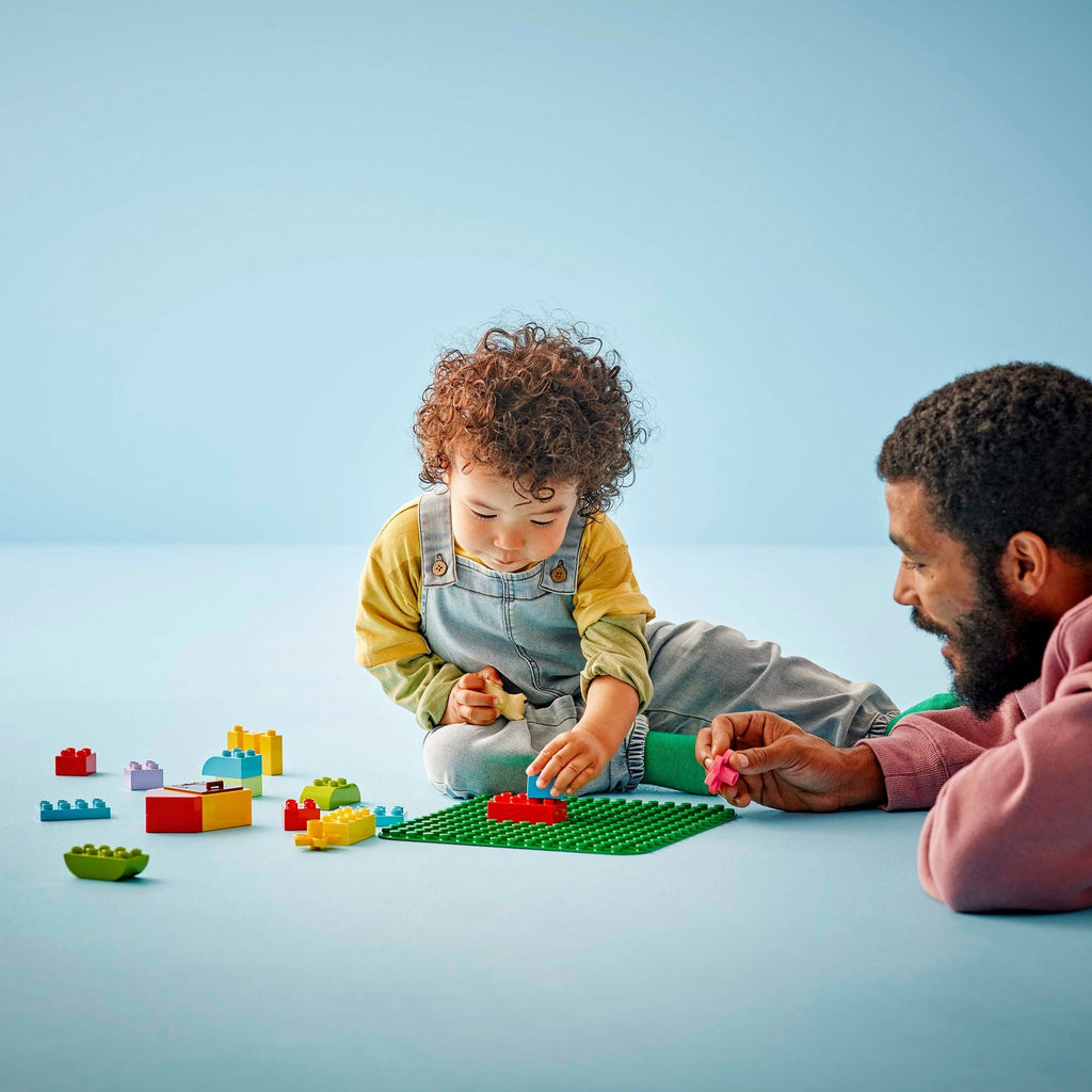 Lego duplo groene bouwplaat creatief en educatief speelgoed voor peuters 10460