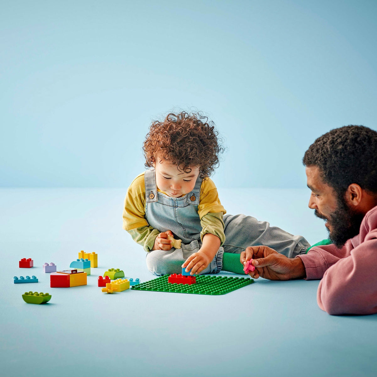 Lego duplo groene bouwplaat creatief en educatief speelgoed voor peuters 10460