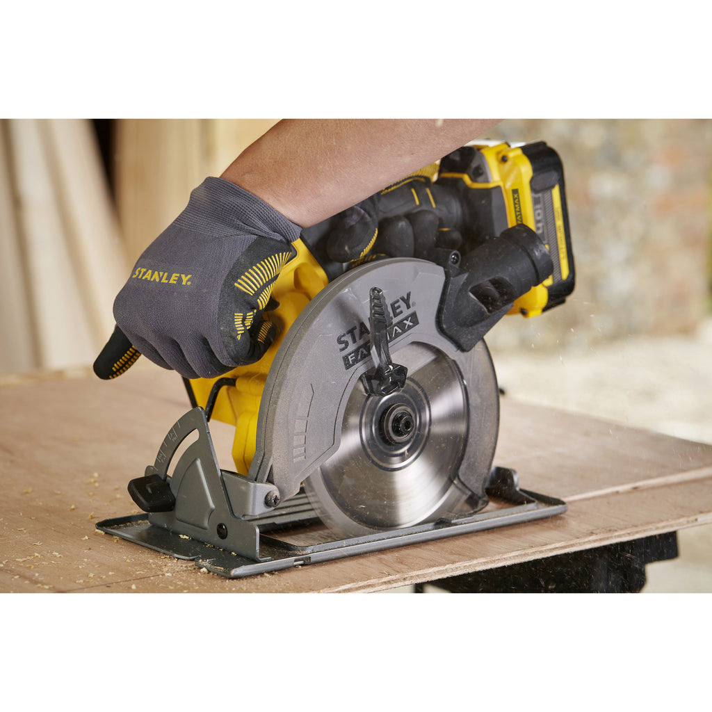 Stanley fatmax v20 18v handcirkelzaag (zwart geel, accu en oplader niet inbegrepen)