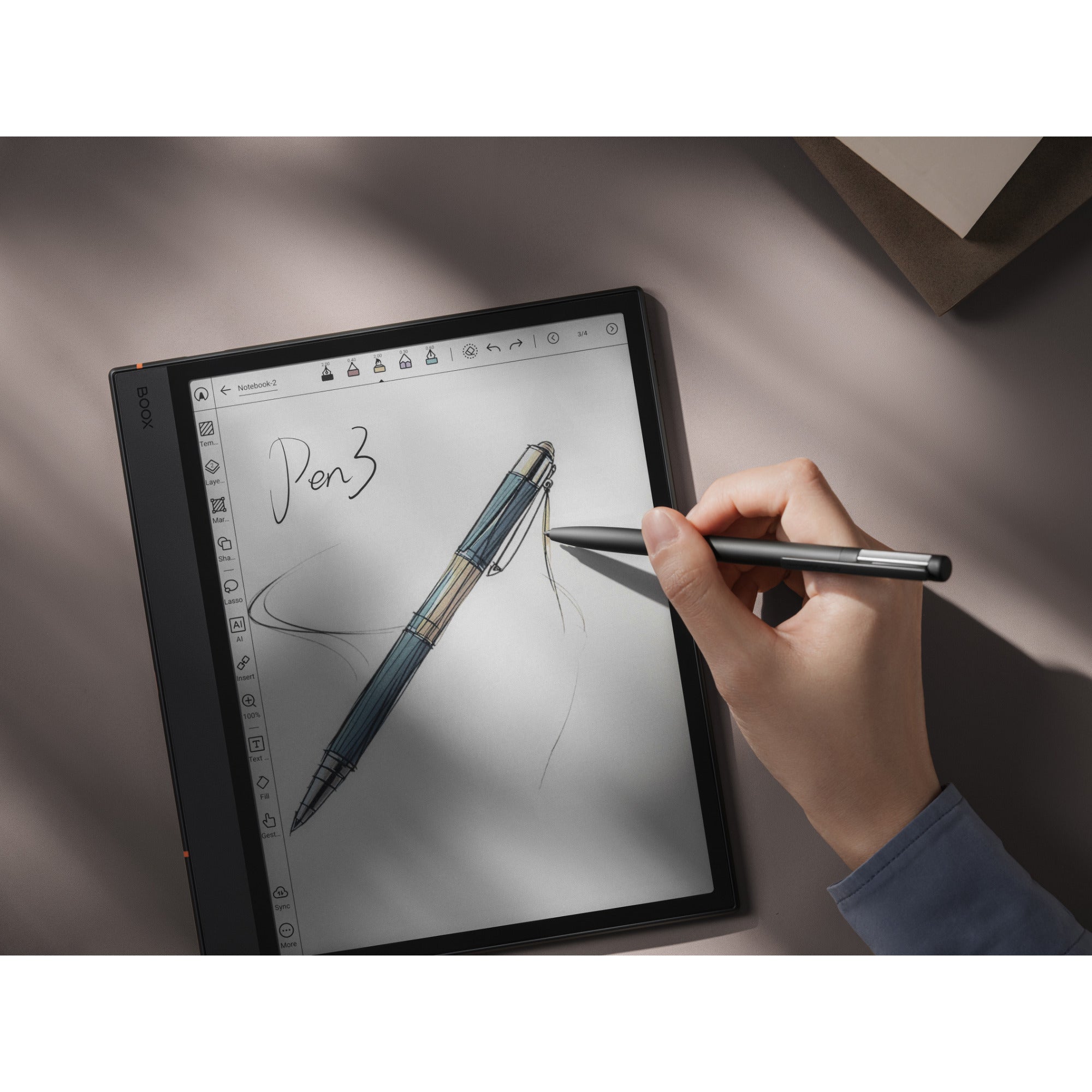 Boox note air5 c 10.3 tablet (zwart | android 15 | 64 gb | wi-fi 5)