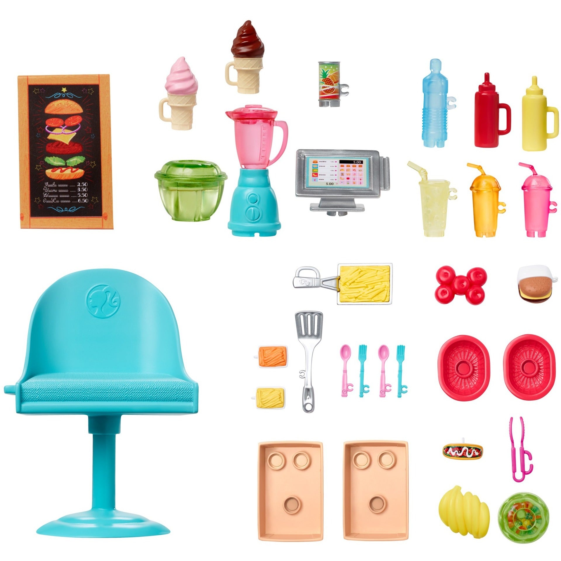 Barbie Mattel Foodtruck