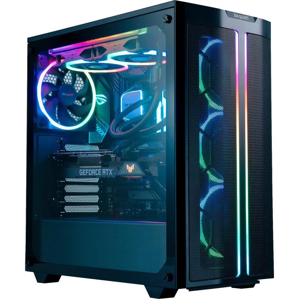 Be quiet! light wings pwm high-speed rgb case fans (zwart, 3 stuks, 140 x 140 x 25 mm)