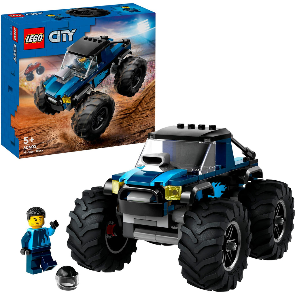 LEGO City - Blaues Monstertruck-Bauspielzeug (60402)