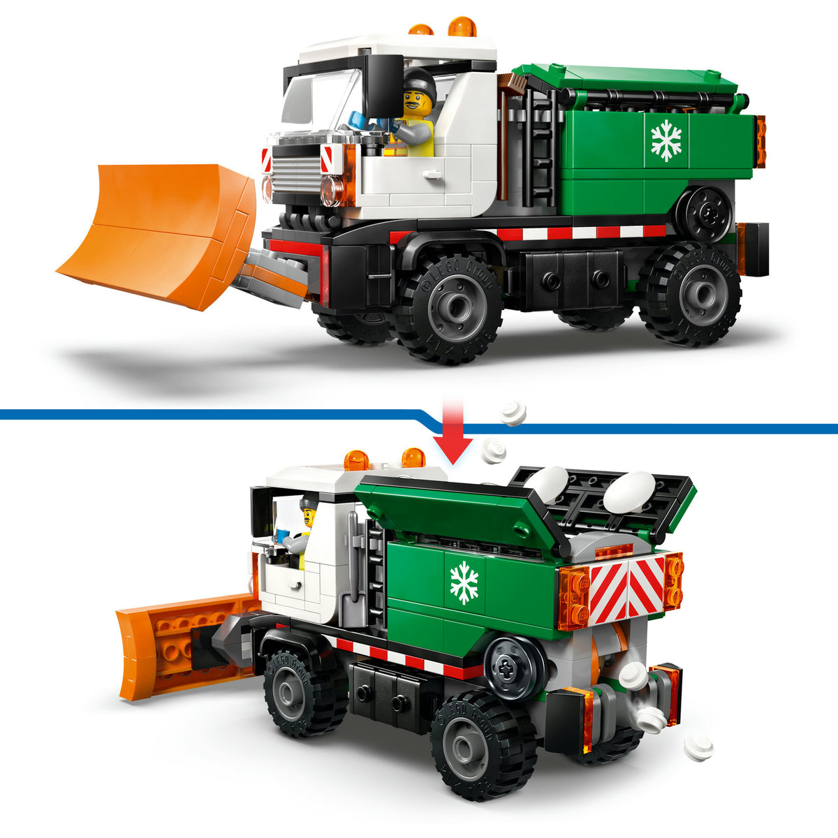 LEGO City Schneepflug-Bauspielzeug