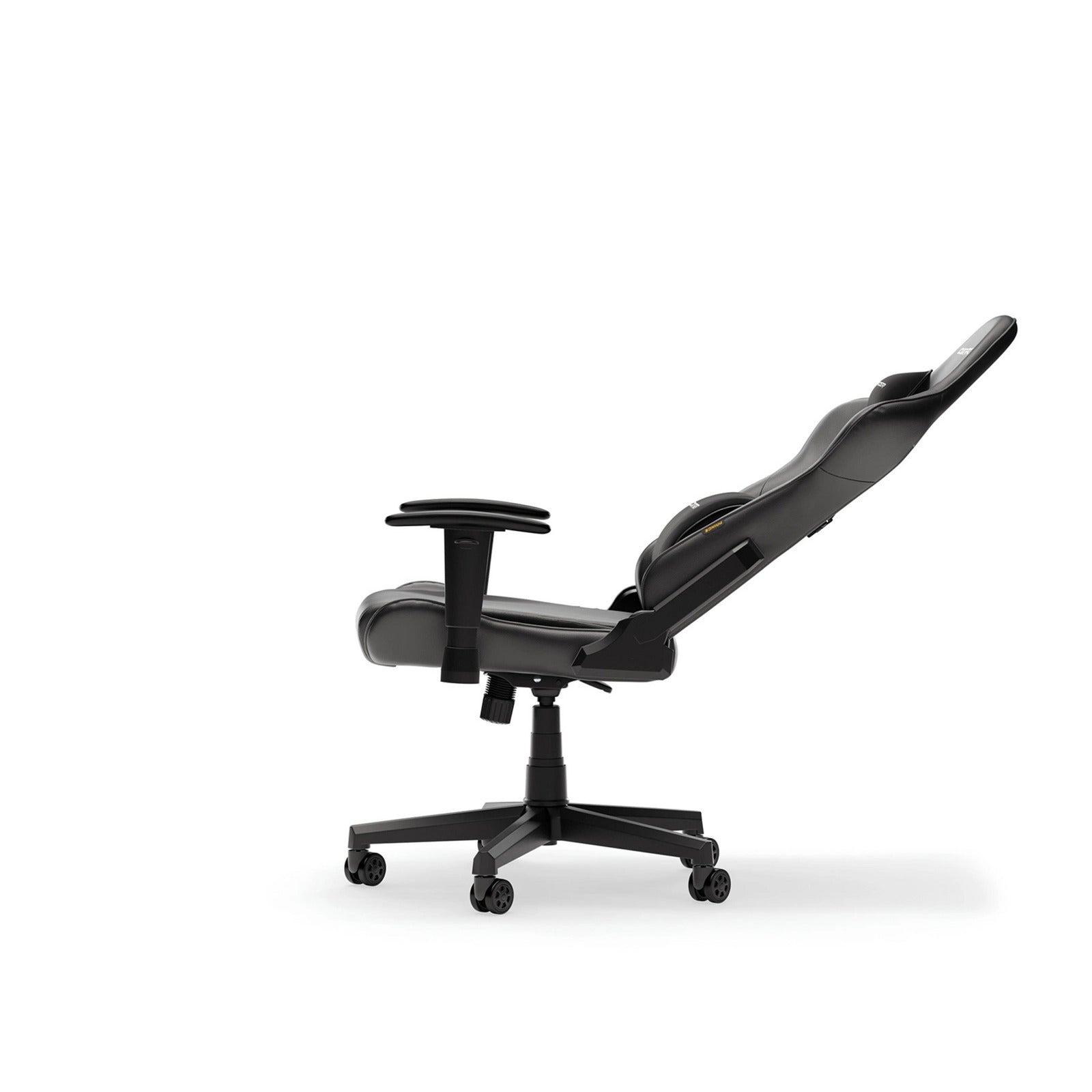 Dxracer prince l black pvc leather gamestoel (zwart)