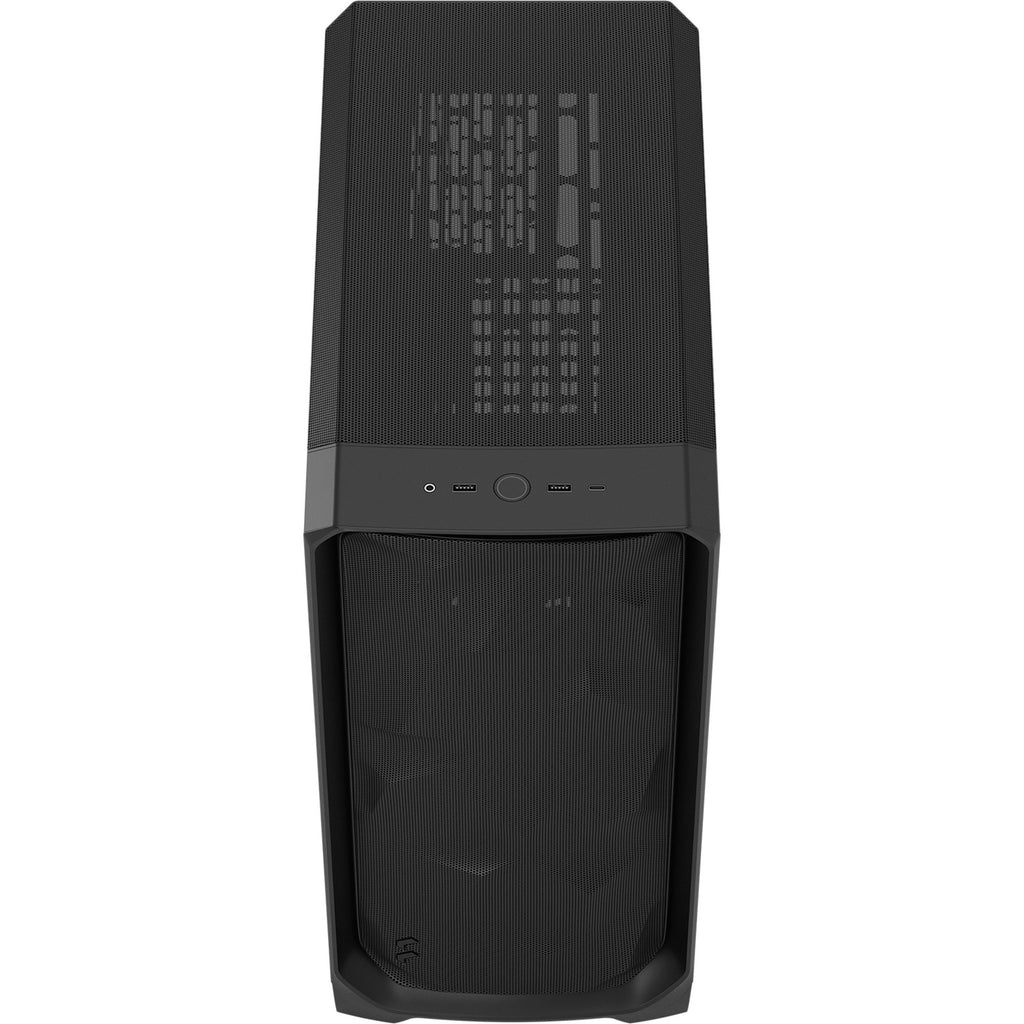 Fractal design meshify 3 midi tower behuizing (zwart | 2x usb-a | 1x usb-c)
