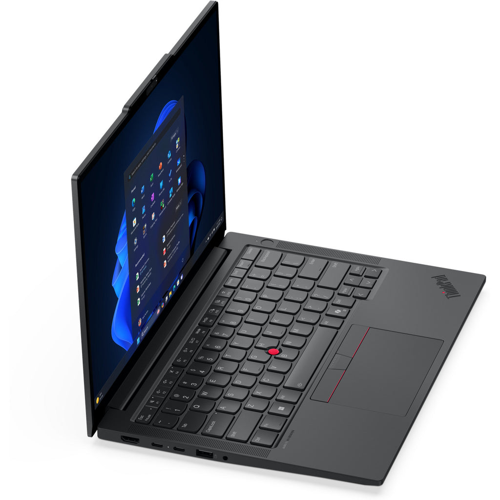 Lenovo thinkpad e14 gen 7 (21sx002kmh) 14 laptop (zwart | ultra 7 255h | arc 140t | 16 gb | 512 gb ssd)