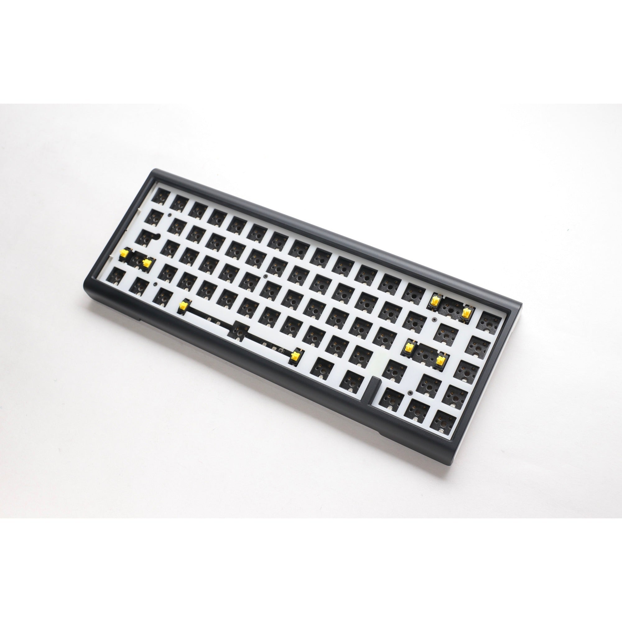Ducky projectd tinker 65 met qmk via rgb mechanisch toetsenbord (zwart, us lay-out (qwerty), 65%, barebone. rgb leds, hot-swappable, gasket mount)