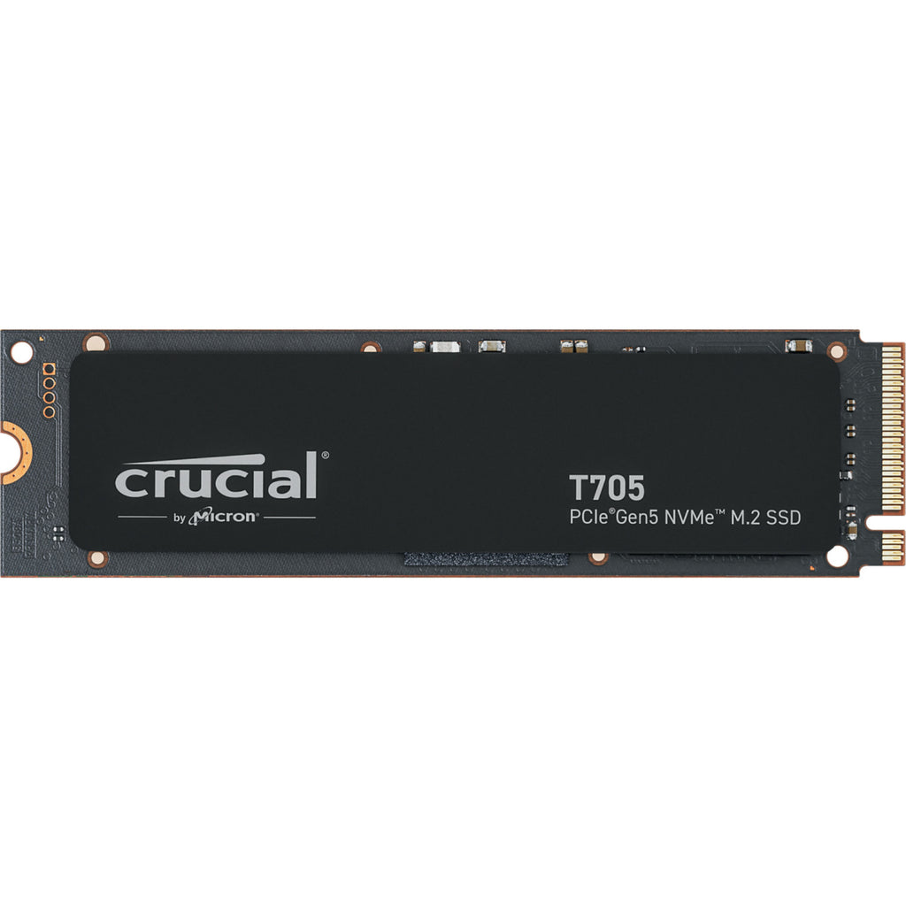 Crucial t705 4 tb ssd (zwart, pcie 5.0 x4, nvme 2.0, m.2 2280)