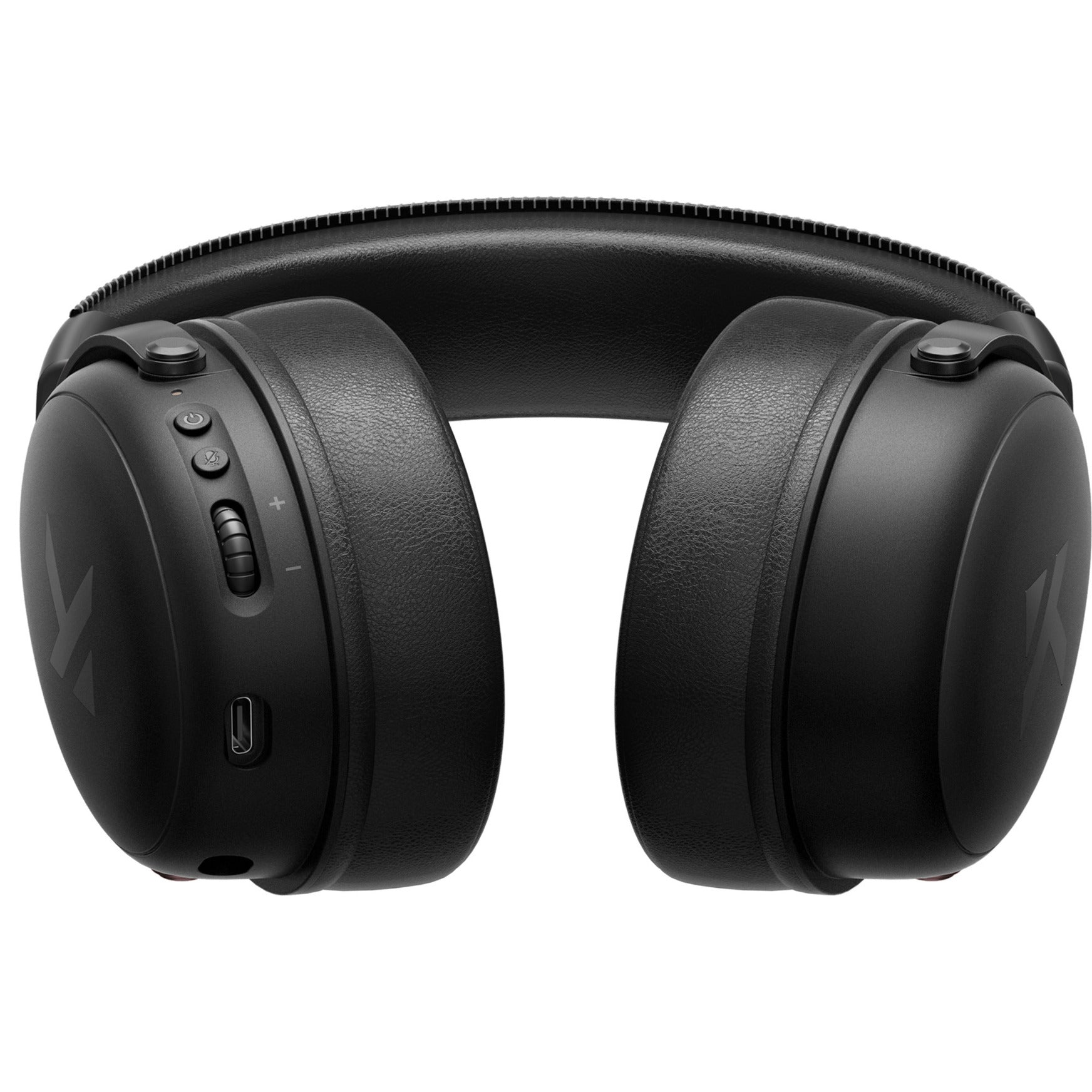 Mchose v9 wireless over-ear gaming headset (zwart, pc laptop playstation switch smartphone, 2.4g bluetooth wired type-c)