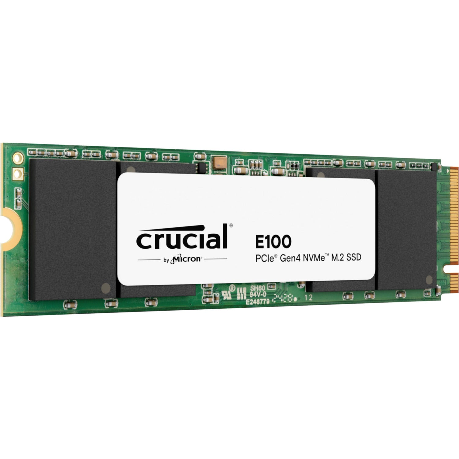 Crucial e100 2 tb ssd (pcie 4.0 x4, nvme, m.2 2280)