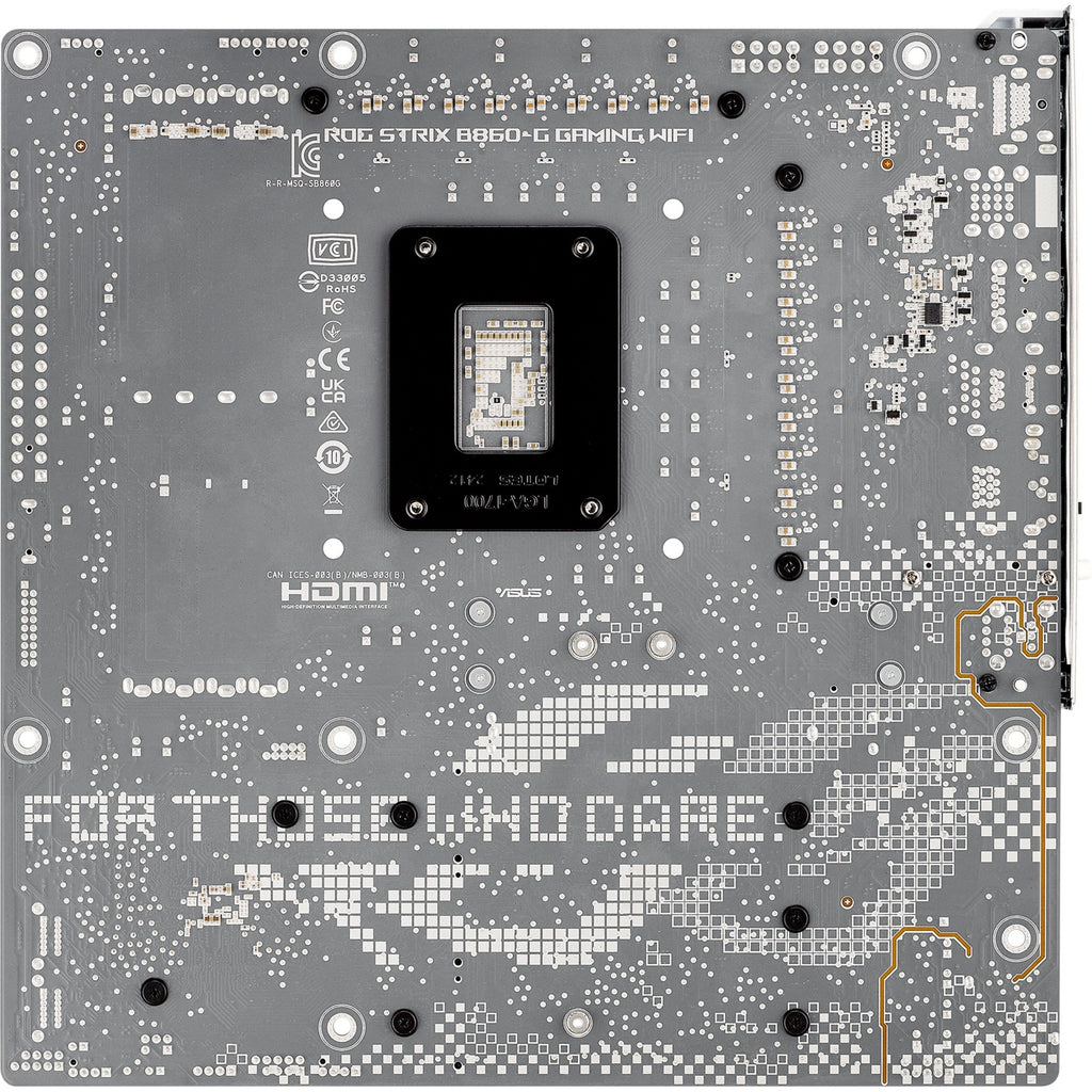 Asus rog strix b860-g gaming wifi socket 1851 moederbord (raid, 2.5 gb-lan, wi-fi 7, bt, sound, µatx)