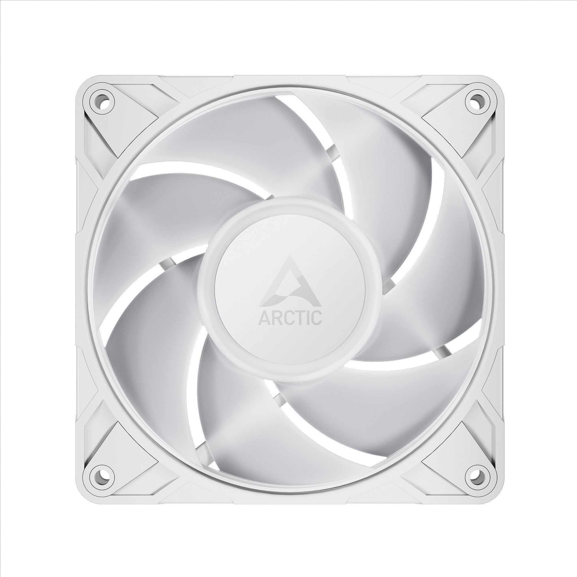 Arctic p12 pro a-rgb case fan (wit, 120 x 120 x 25 mm, pwm)
