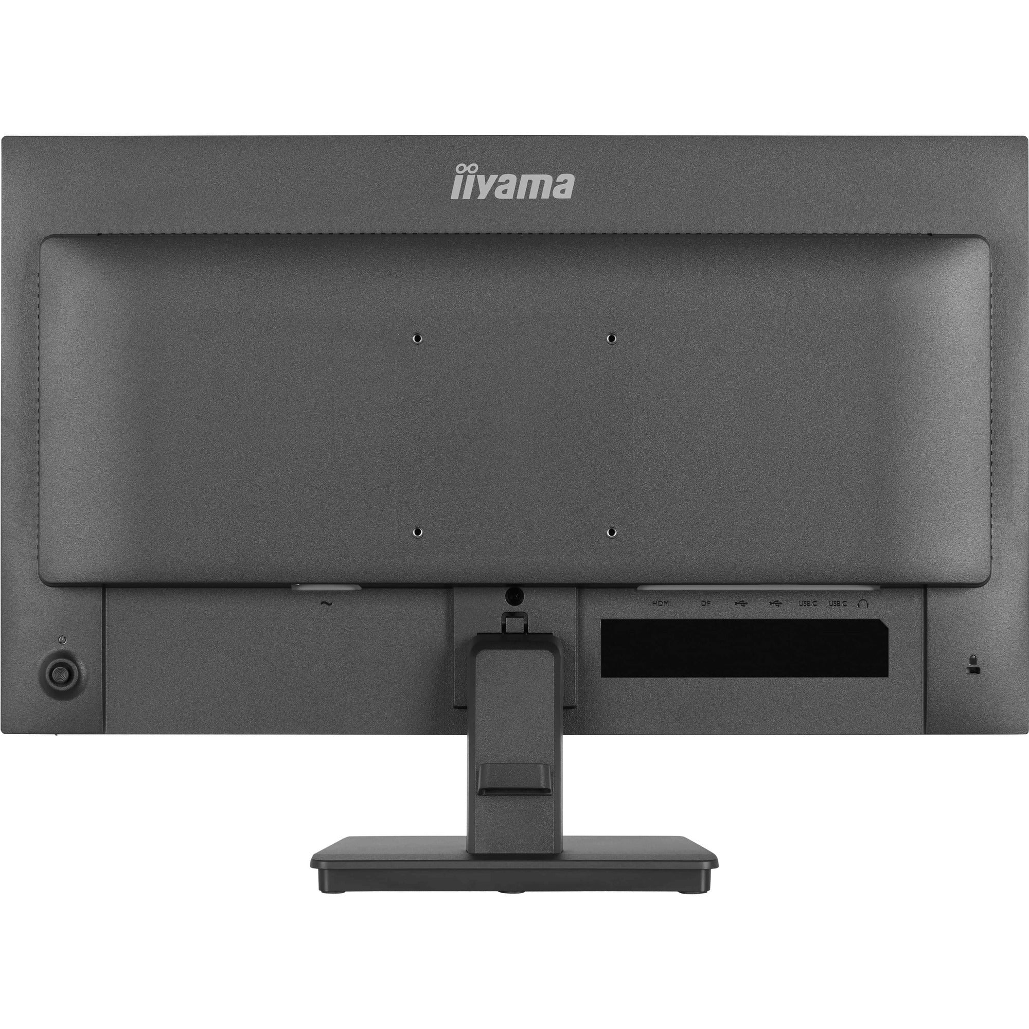 Iiyama prolite x2497hsu-b1 23.8 monitor (zwart, 120 hz, hdmi, displayport, usb-c, audio)
